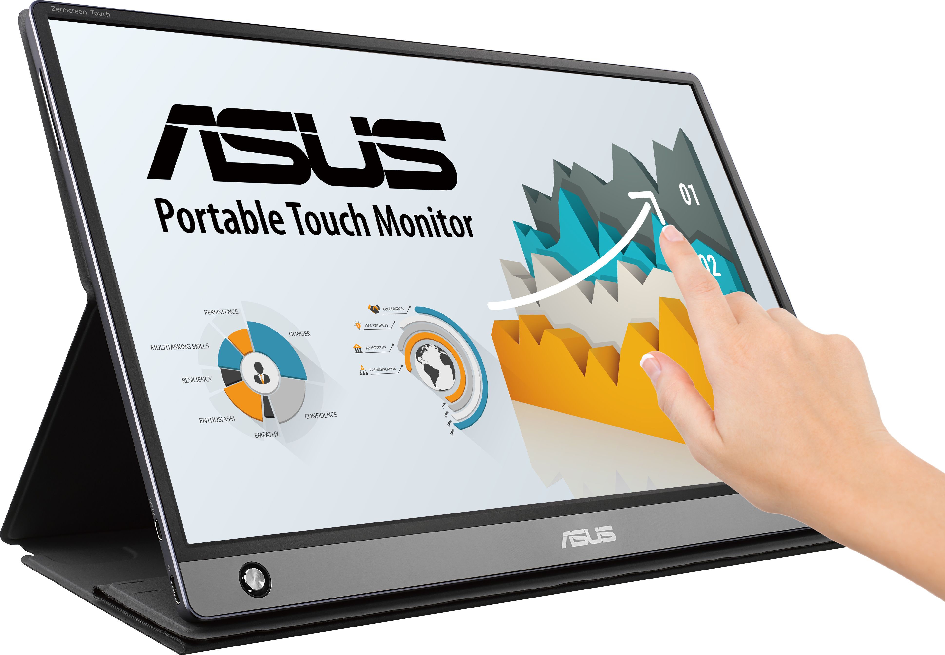 ASUS Display MB16AMT 15.6 inch Touch FHD 60Hz 5ms 1920x1080 16 9 USB Speaker